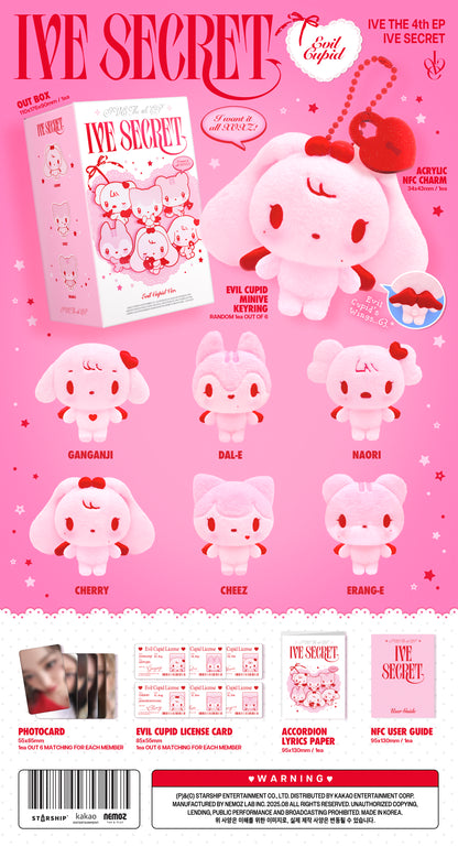 (PRE-ORDEN) IVE - I've Secret (Evil Cupid ver.)