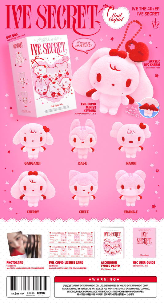 (PRE-ORDEN) IVE - I've Secret (Evil Cupid ver.)