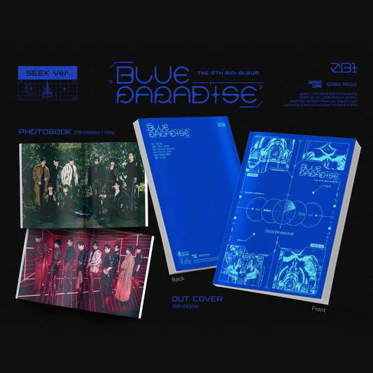 Zerobaseone - Blue Paradise (ver. Photobook)