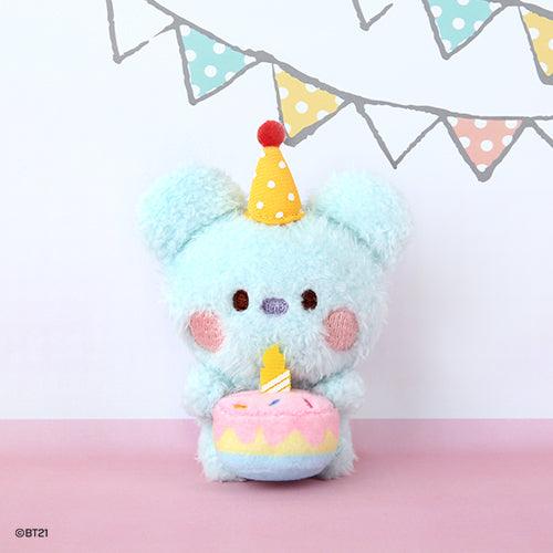 BT21 minini Plush Keyring Happy Time