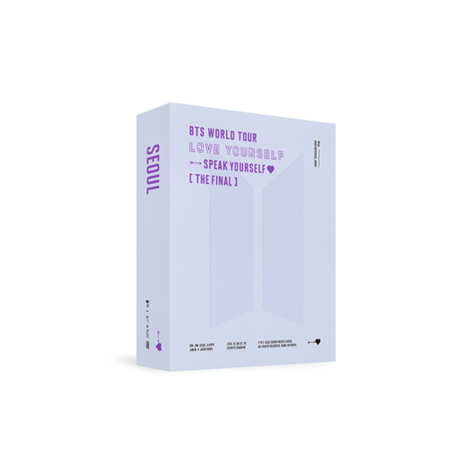 BTS - BTS World Tour ‘Love Yourself : Speak Yourself’ [The Final] DVD