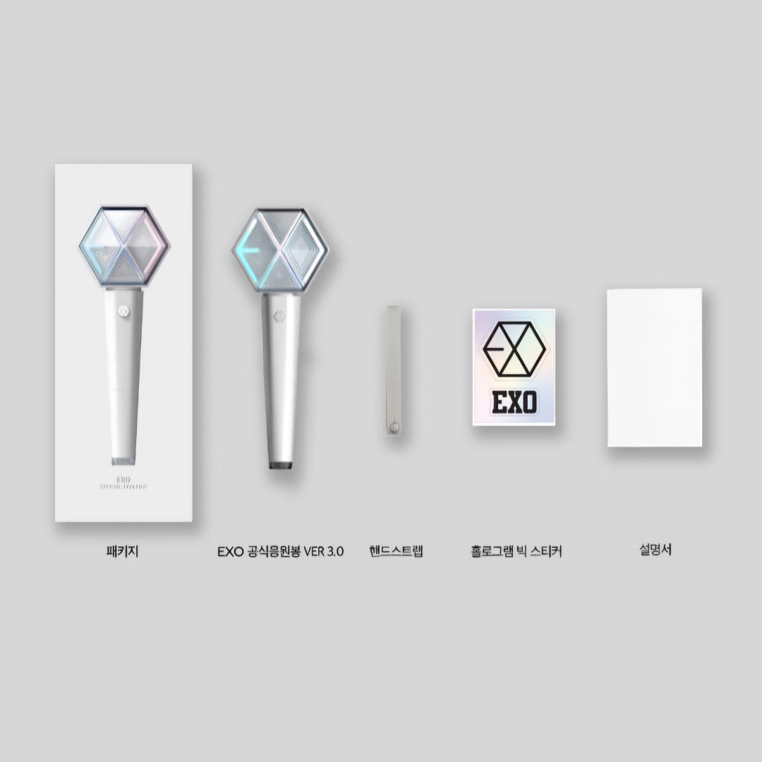 (RE-STOCK) EXO - Light Stick Oficial ver. 3 + Beneficio de pre-orden